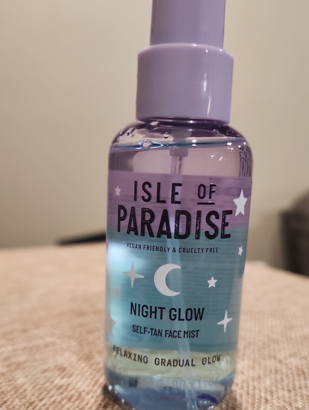 Isle of Paradise Night Glow Self-Tan Face Mist